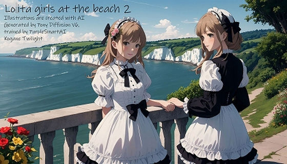 海辺のロ○ィタ少女イラスト集2 (同人誌)