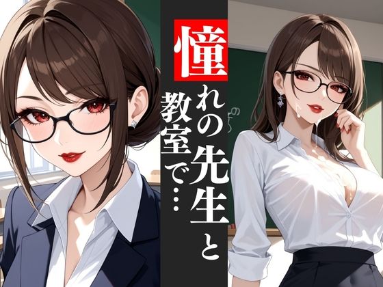 知的で美しい巨乳教師と教室で…魅惑のマダムとのひととき (同人誌)