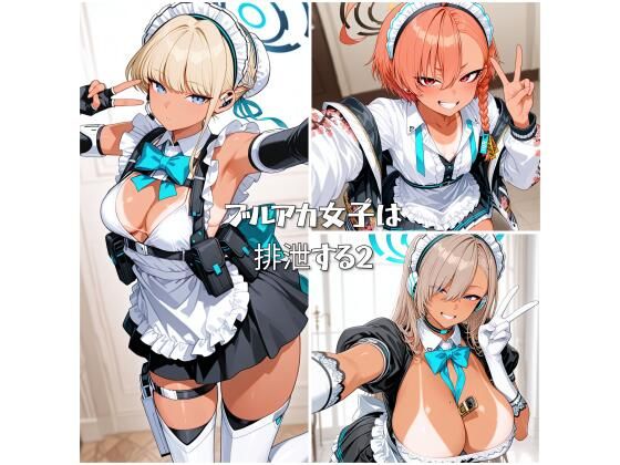 ブルアカ女子は排泄する2 (同人誌)