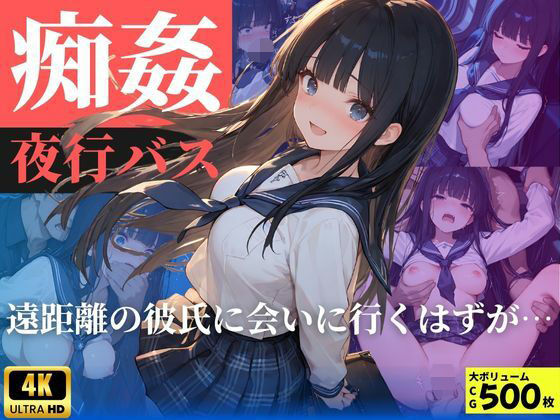 痴姦夜行バス  遠距離の彼氏に会いにいくはずが… (同人誌)