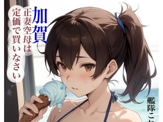 虹かけ誌  艦隊〇れくしょん  イラスト集26 加賀  正妻空母は定価で買いなさい (同人誌)