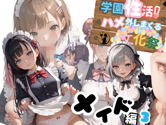 学園性活！ハメを外しまくる文化祭【メイド編3の厳選CG200枚収録】 (同人誌)
