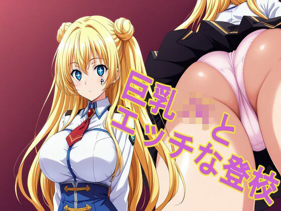 巨乳JKとエッチな登校 (同人誌)