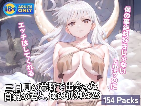 三日月の荒野で出会った白銀の君と、僕の孤独な恋 (同人誌)