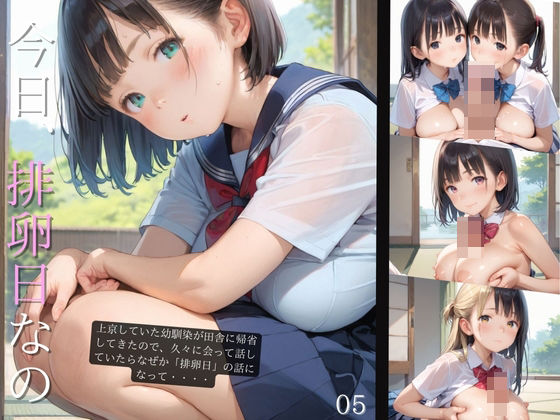 上京していた童顔巨乳幼なじみが排卵日でムラムラしてる05 (同人誌)