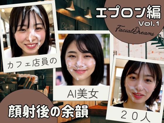 顔射後の余韻 - エプロン編 Vol.1 (同人誌)