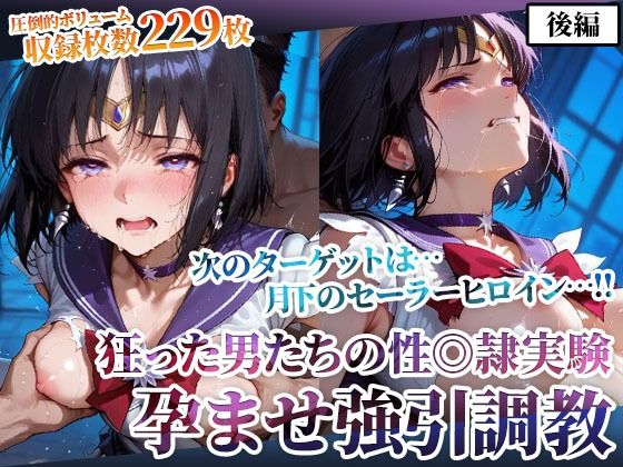 狂った男たちの性◎隷実験 〜セーラーヒロインの孕ませ調教〜-後編 (同人誌)