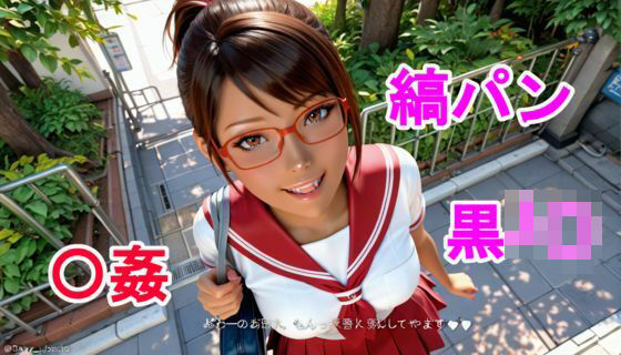 黒J〇の縞パン〇姦 (同人誌)