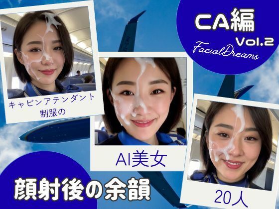 顔射後の余韻 - CA編 Vol.2 (同人誌)