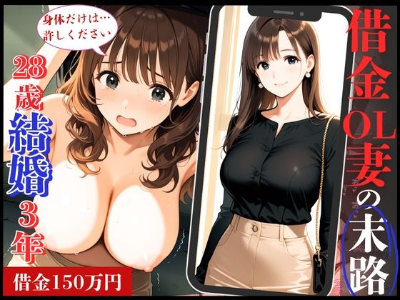 28歳のFカップ人妻OLが借金返済できず、夫専用まんこを抉られ肉便器堕ち！ (同人誌)