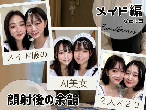顔射後の余韻 - メイド編 Vol.3 (同人誌)