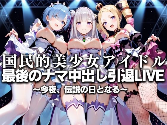 国民的アイドル引退LIVE〜観客5万人の前で中出しセックス〜 R〇:ゼロから始める異世界生活編 (同人誌)