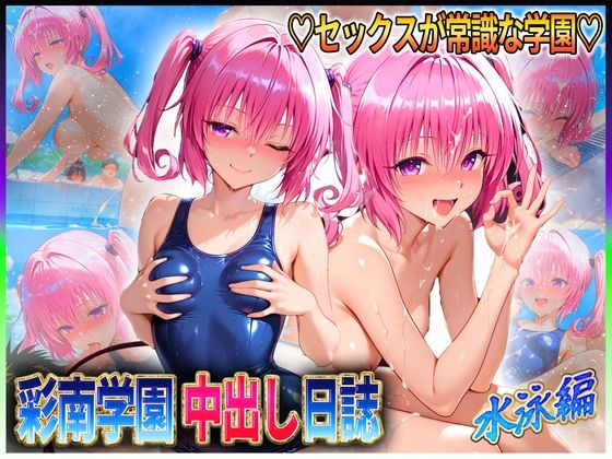 彩南学園の中出し日誌  水泳編  ナ〇・アスタ・デ〇ルーク (同人誌)