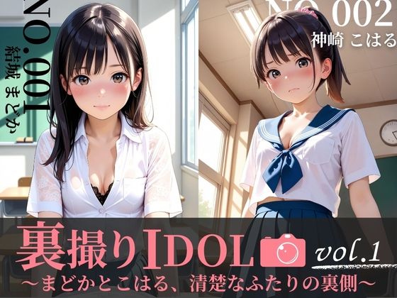 裏撮りIDOL vol.1〜まどかとこはる、清楚なふたりの裏側〜 (同人誌)