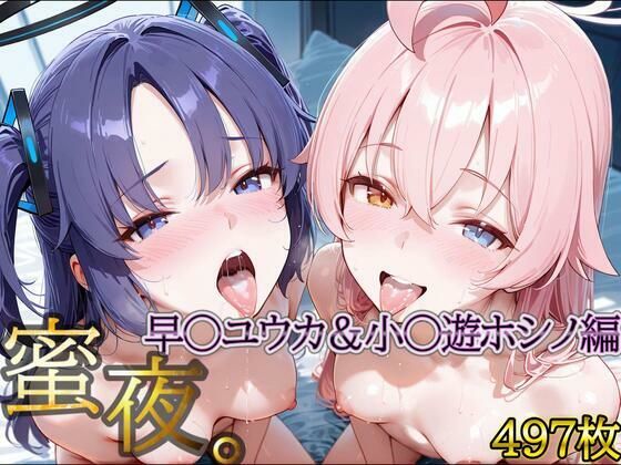 密夜。〜乱れ続ける夜〜 早○ユウカ＆小○遊ホシノ編（497枚） (同人誌)