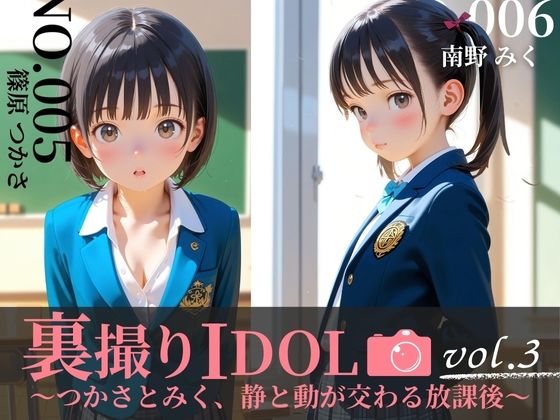 裏撮りIDOL vol.3 〜つかさとみく、静と動が交わる放課後〜 (同人誌)