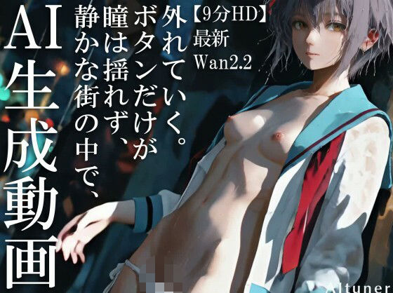 【9分HD】 静かな街の中で、瞳は揺れず、ボタンだけが外れていく。 (同人誌)