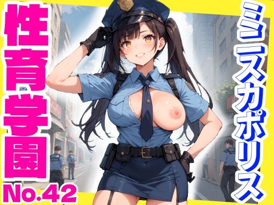 性育学園No.42〜ミニスカポリス編〜職業体験の取り締まり中にも容赦無くハメまくり！【CG250枚】 (同人誌)