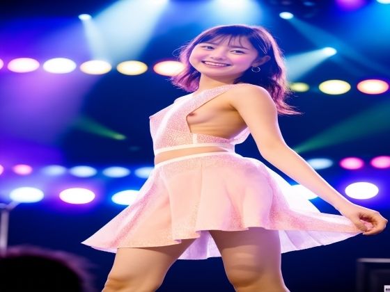 【動画】アイドル ステージ  〜透け衣装ポロリ編〜 (同人誌)