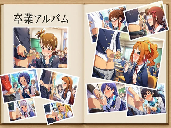 アイドルマスター初代  珍長測定会  約120枚  天海春香  如月千早  星井美希  高槻やよい  萩原雪歩  菊地真  双海亜美  双海真美  三浦あずさ  水瀬伊織  四条貴音  我那覇響  秋月律子  音無小鳥 (同人誌)