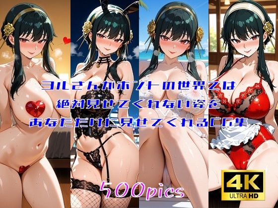 ヨルさんがホントの世界では絶対見せてくれない姿をあなただけに見せてくれるCG集 (同人誌)