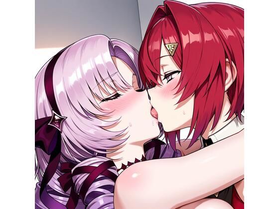 【R-18】アンジュ・カトリーナ×壱百満天原サロメ 72枚 (同人誌)