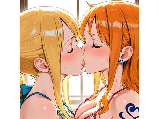 【R-18】ルーシィ・ハートフィリア×ナミ 55枚 (同人誌)