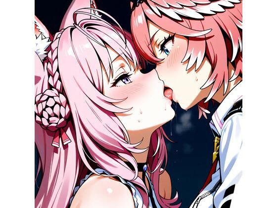 【R-18】鷹嶺ルイ×博衣こより 94枚 (同人誌)