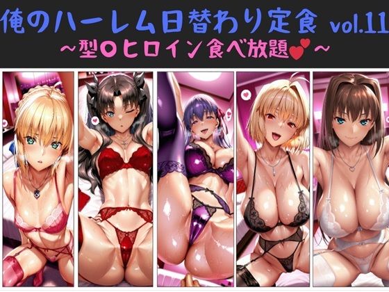 俺のハーレム日替わり定食 vol.11  〜型〇ヒロイン食べ放題〜 (同人誌)