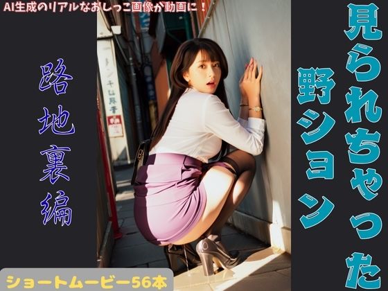 見られちゃった野ション 路地裏編 (同人誌)