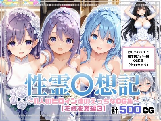 性霊幻想記〜11人のヒロイン達のえっちなCG集〜花嫁衣裳編3 (同人誌)