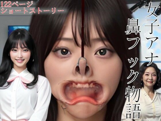 女子アナ顔面恥辱鼻フック物語 (同人誌)