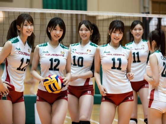 【動画】巨乳おっぱいバレー選手権 (同人誌)