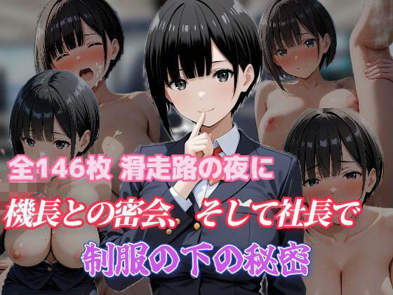 滑走路の夜に 機長との密会、そして社長のホテルで 制服の下の秘密 (同人誌)