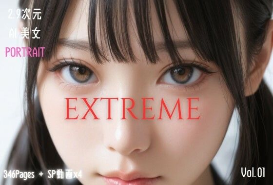 2.9次元AI美女 PORTRAIT EXTREME VOL.01 AI SEX ポーズ集 (同人誌)