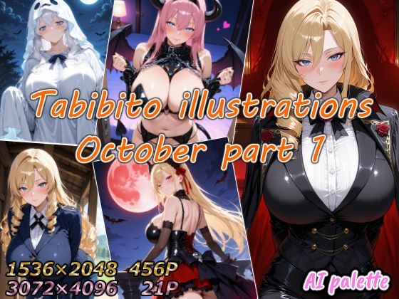 Tabibito illustrations October part 1 (同人誌)