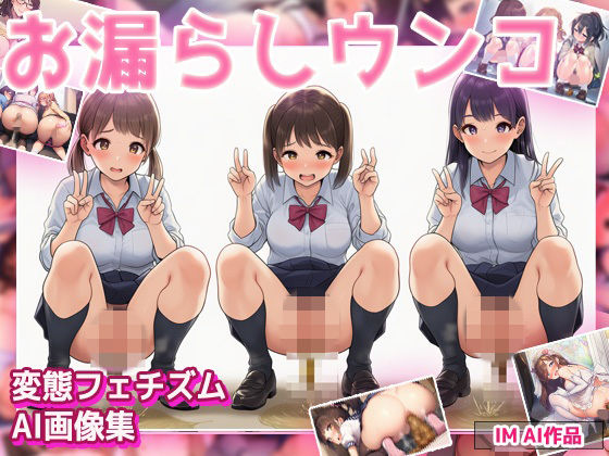 おもらしウンコ〜可愛い少女たちの禁断の排便姿！〜AI画像集 (同人誌)
