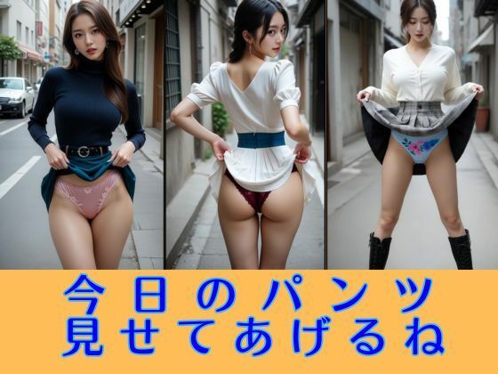 今日のパンツ見せてあげるね 大胆たくし上げコレクション (同人誌)