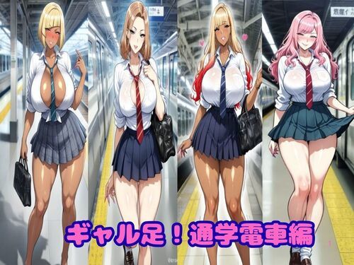 ギャル足！電車通学編 (同人誌)