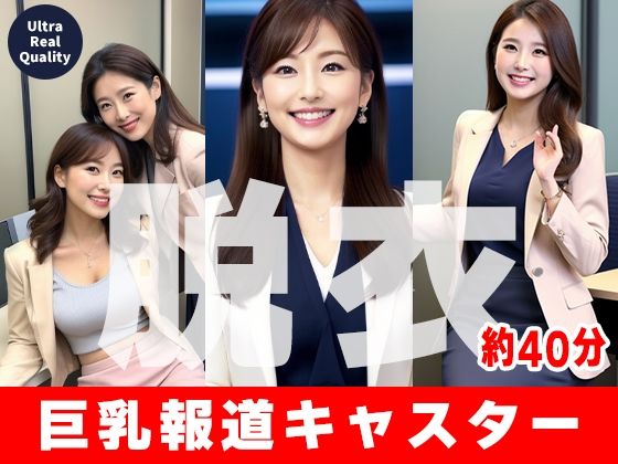 【約40分】『女性キャスターの乳揉み』巨乳と知性の仮面が外れるとき。-AIで描く究極の美女達- (同人誌)