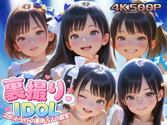 裏撮りIDOL vol.8 〜スポットライトの裏側、5人の真実〜 (同人誌)