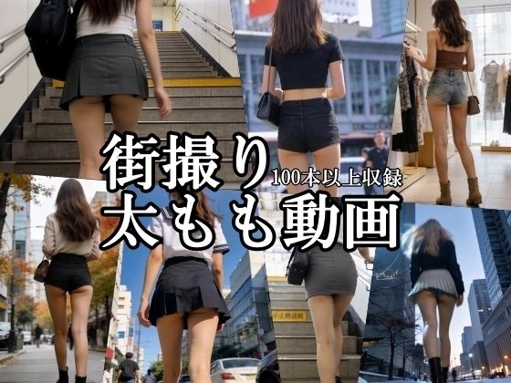 街撮り太もも動画 (同人誌)
