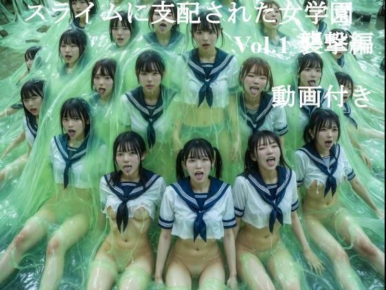 スライムに支配された学園 Vol.1 - 動画付き (同人誌)