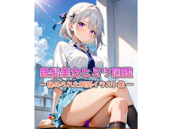 銀髪美女ヒミツ図鑑― 秘められた瞬間イラスト集 ― (同人誌)