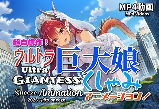 【超自信作！】ウルトラ巨大娘くしゃみアニメーション！/ Ultra Giantess Sneeze Animation！ (同人誌)