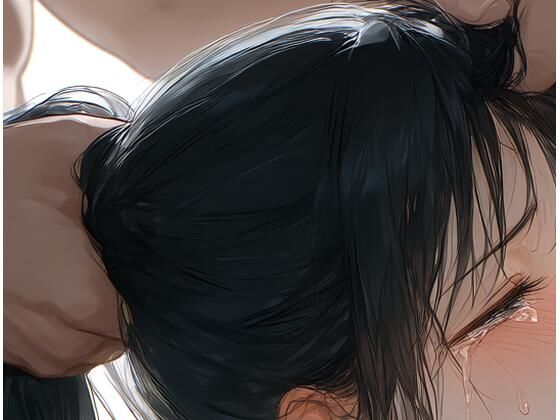 ポニーテールを掴まれてイラマチオ その2 (同人誌)