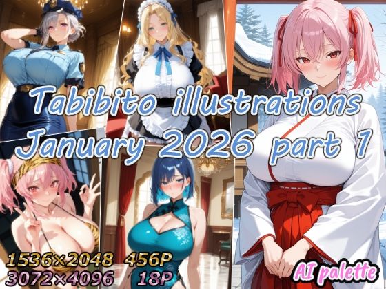 Tabibito illustrations January 2026 part1 (同人誌)