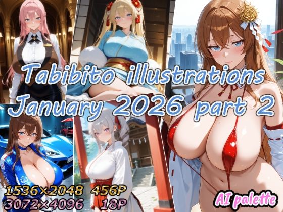 Tabibito illustrations January 2026 part2 (同人誌)