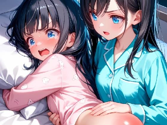 姉/妹（オリジナルキャラクター）お尻叩きイラスト集 (同人誌)