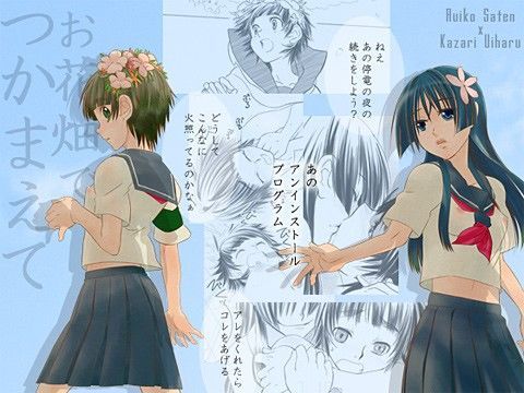 お花畑でつかまえて (同人誌)